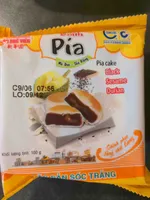 Pia cake Black Sesame Durian