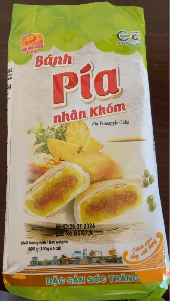 Banh Pia nhan Khom