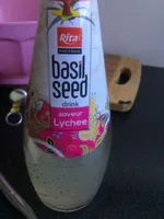 Basil seed lychee