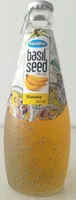 Basil seed banana juice