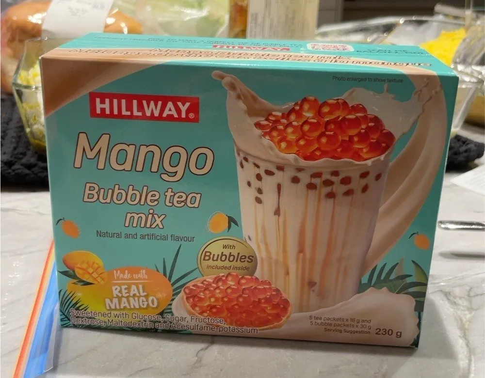Mango bubble tea mix