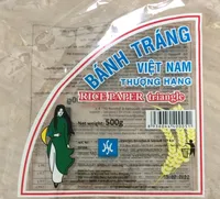 Rice paper triagle