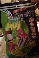 trai cay say mix fruit chips