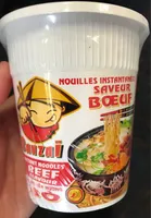 Nouilles instantanées saveur boeuf