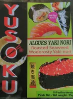 Algues Yaki Nori