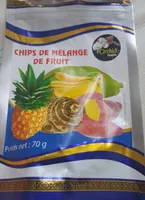 Chips mélange de fruit