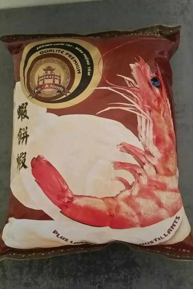 Chips de crevette à frire