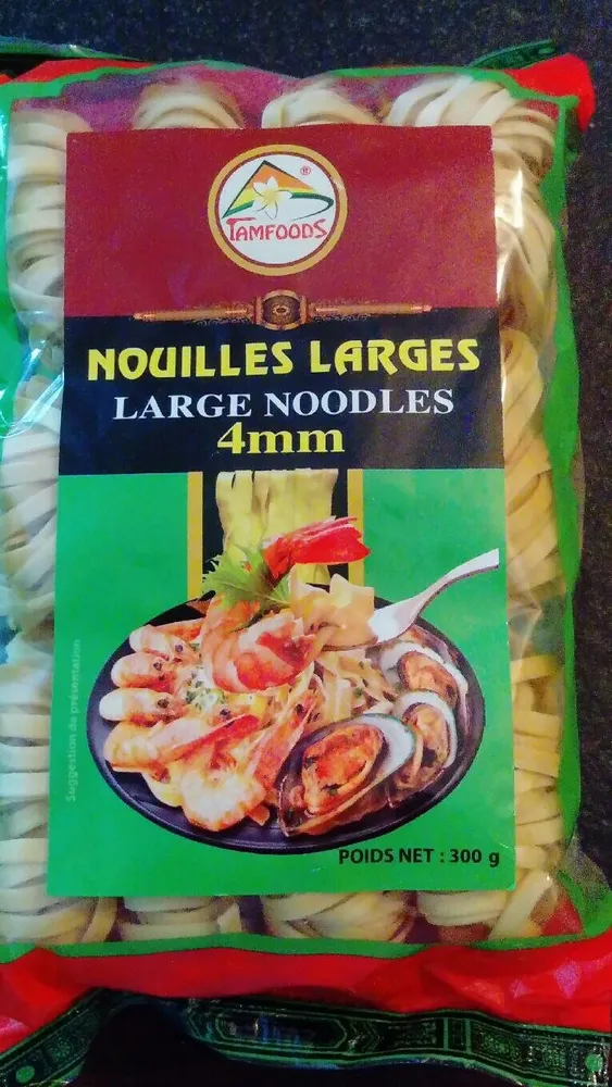 Nouilles larges