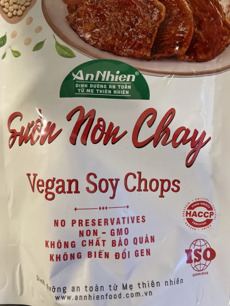 Vegan pork chops