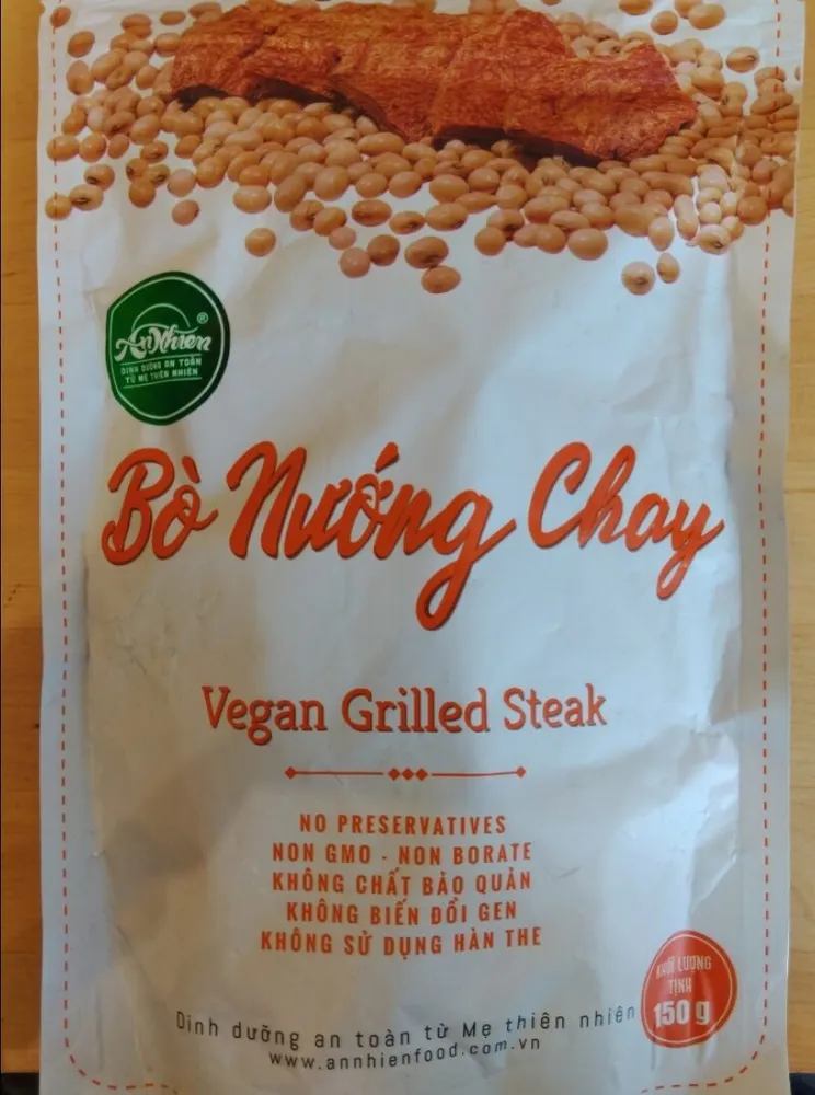 Vegan grilles steak