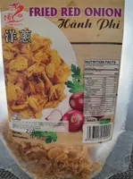 Fried red onion