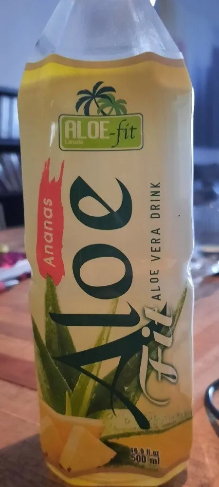 Boisson à base de jus et pulpe d'aloes