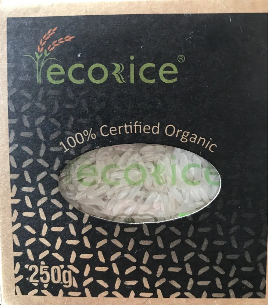 Organic white rice