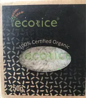 Organic white rice