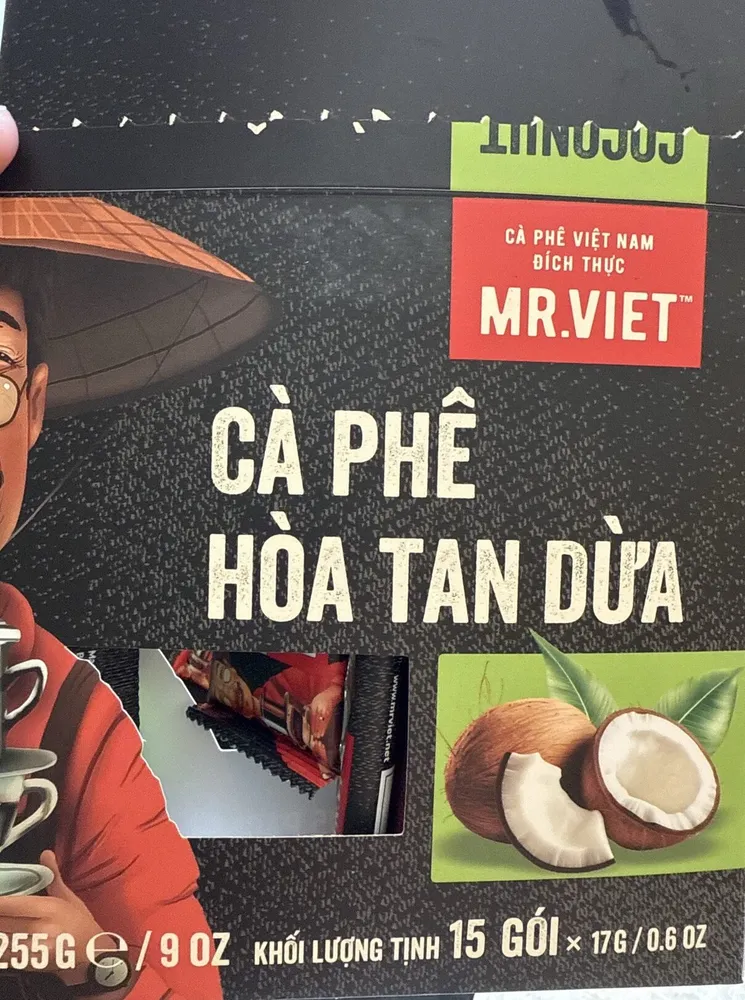 Instant Coffee Coconut