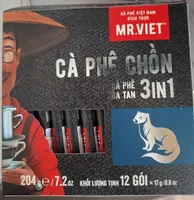 Ca Phe Chon 3 in 1, Luwak Instant Coffee
