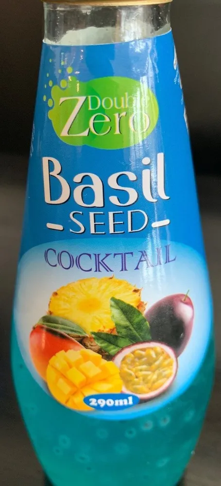Basil seed cocktail