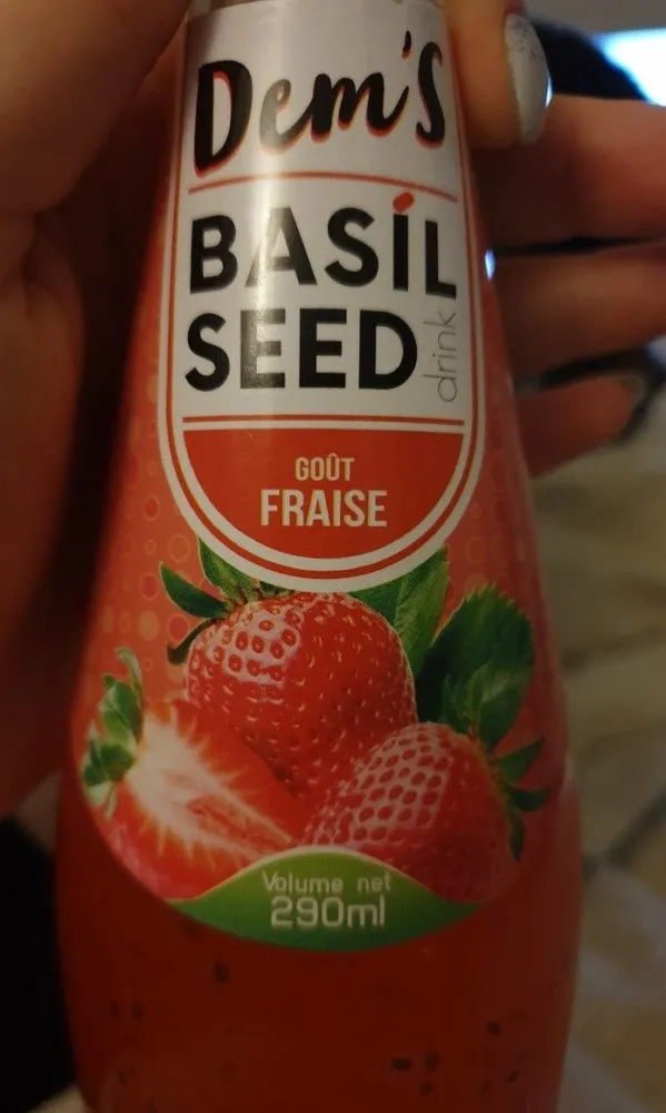 Basil seed drink