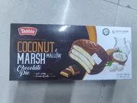 Coconut Marsh mellow chocolate pie