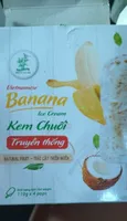 Vietnamese banana ice cream