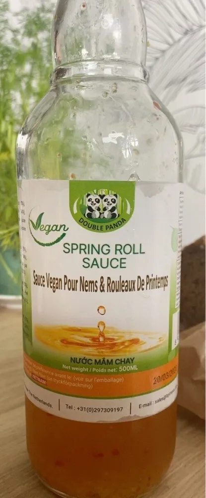 Sauce vegan pour nems & rouleaux de printemps