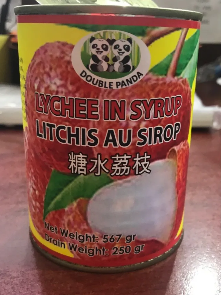 Lychee au sirop