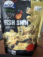 Crispy Fish Skin Salted Egg