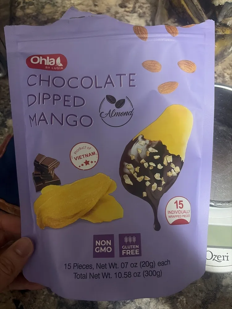Chocolate Dipped Mango