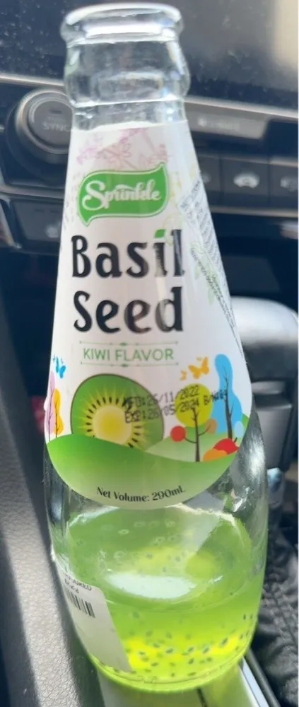 Basil seed - kiwi flavor