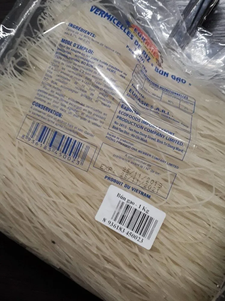 Vermicelles de riz