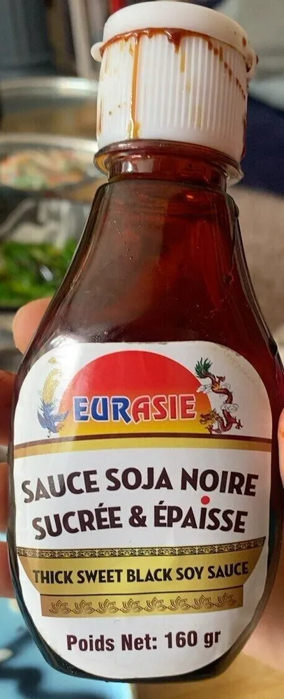 Sauce soja noire sucré et epaisse