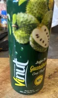 Soursop juice drink with pulp
