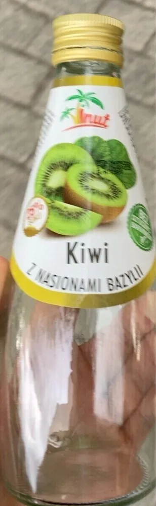 Kiwi z kawałkami bazylii