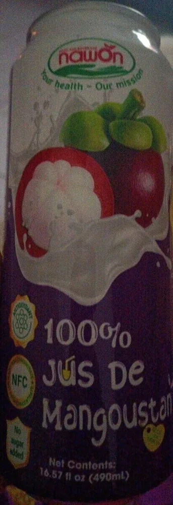 100% Jus de Mangoustan