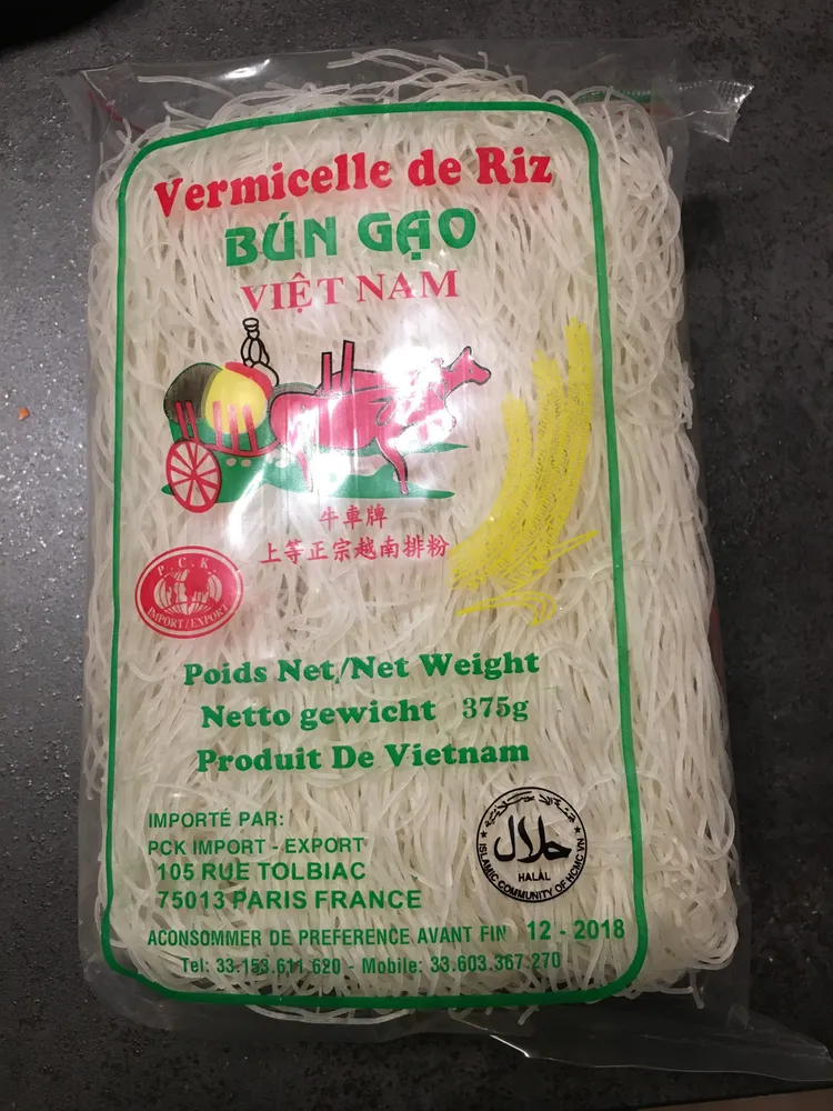 Vermicelles de riz