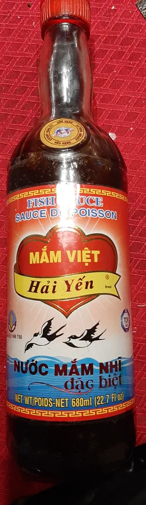 Sauce poisson (nuoc mam)
