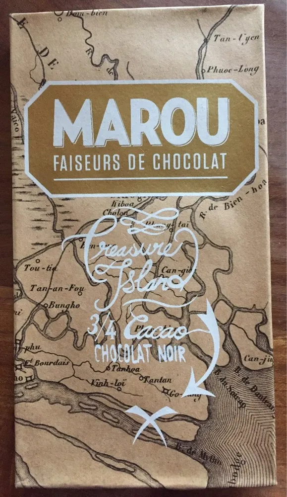 Treasure Island 3/4 Cocoa Dark Chocolate