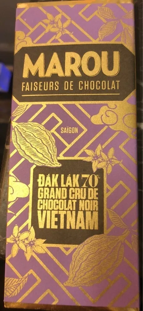 grand cru de chocolat noir Vietnam