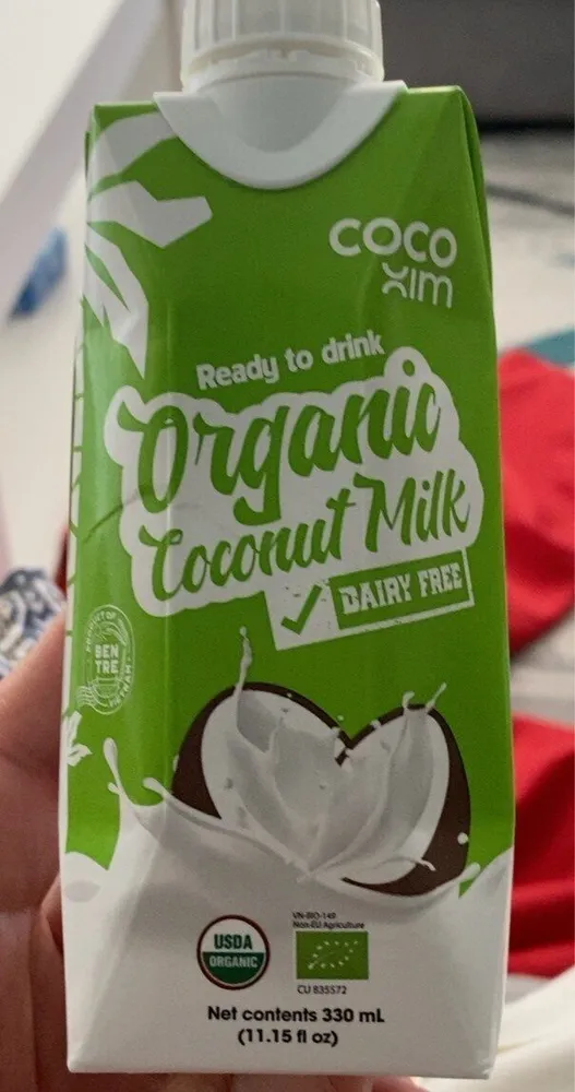 Organic coconut milk