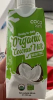 Organic coconut milk