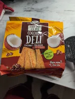 Coconut Deli Crackers With Coffee