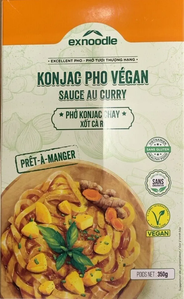 Konjac Pho Vegan Sauce au Curry