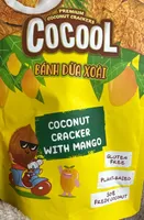 Coconut Cracker with Mango