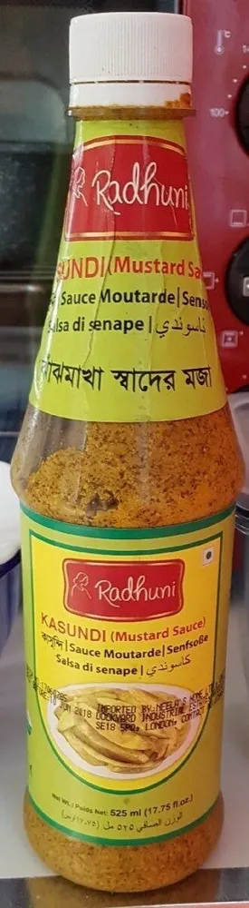 Kasundi mustard sauce