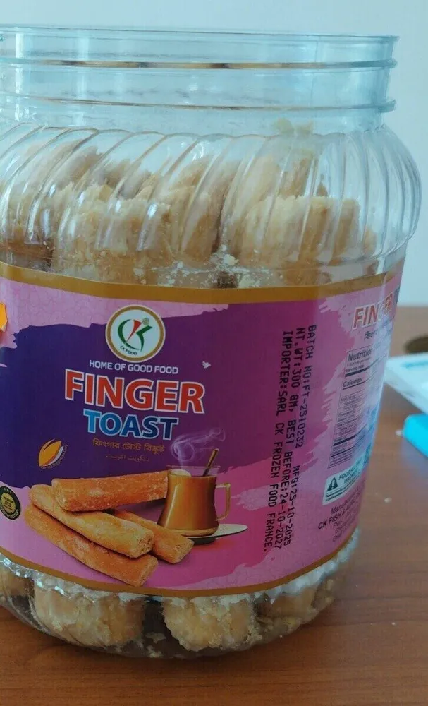 Finger toast