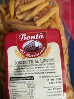 Torchietti al Limone