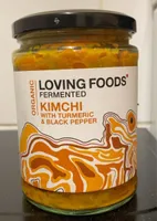 Kimchi with Tumeric and Black Pepper