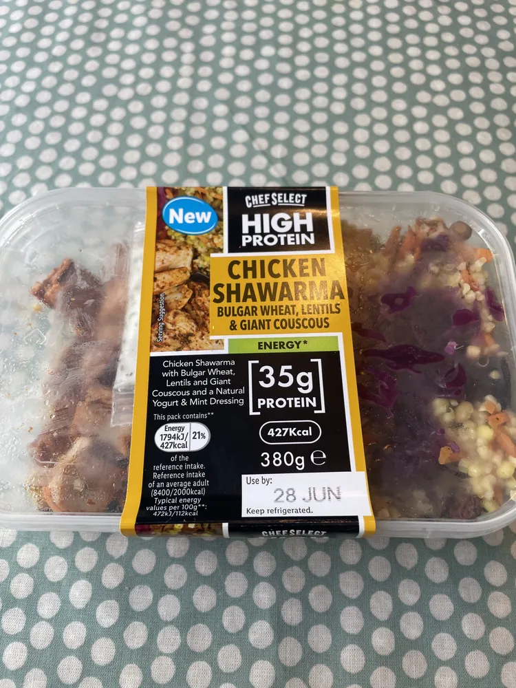 Chicken Shawarma Bulgar Wheat, Lentils & Giant Couscous