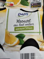 Yaourt au lait entier saveur citron