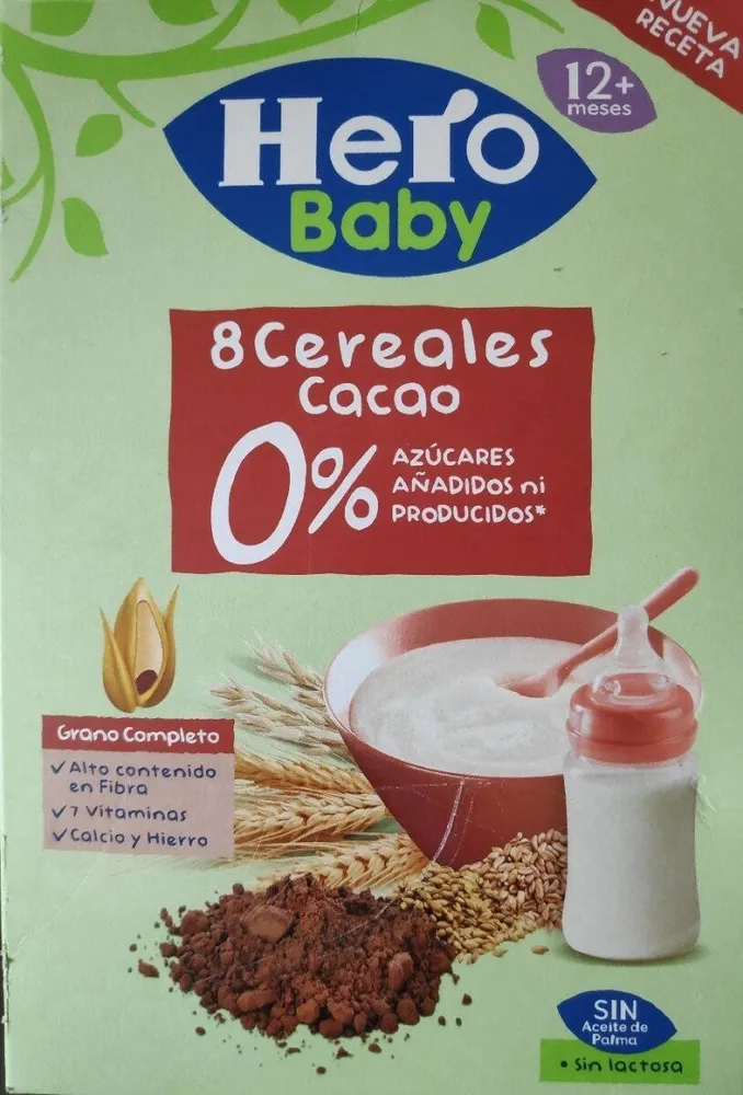 Papilla 8 cereales cacao